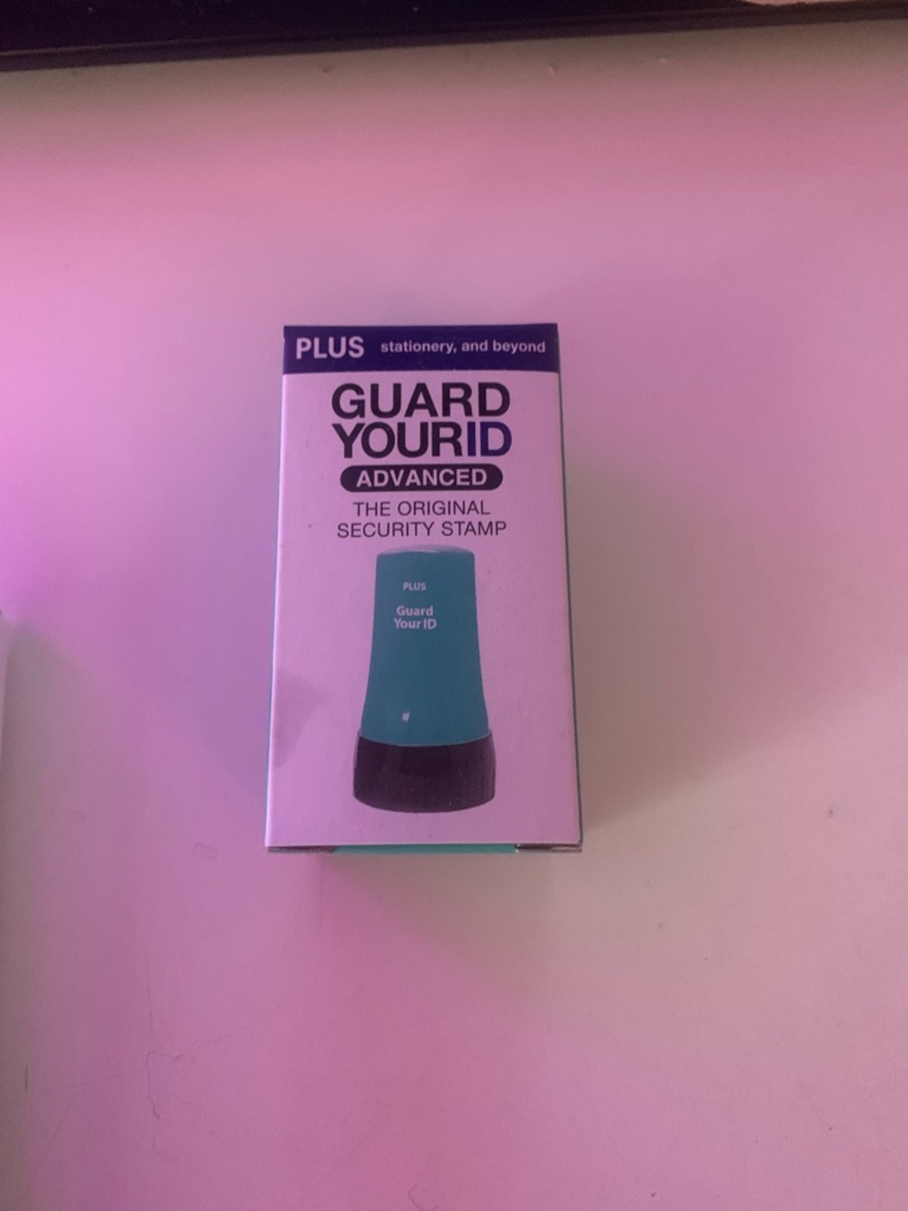 Guard Your ID Advanced Security Stamp - Teal/Black